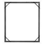 Aluminum Surface Mount Gate Frame & Panel Kit - Umber (5 Panels + 1 Gate - 5 ft. x 6 ft.)