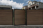 Aluminum Surface Mount Gate Frame & Panel Kit - Umber (5 Panels + 1 Gate - 5 ft. x 6 ft.)