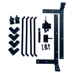 Aluminum Surface Mount Gate Frame & Panel Kit - Umber (5 Panels + 1 Gate - 5 ft. x 6 ft.)