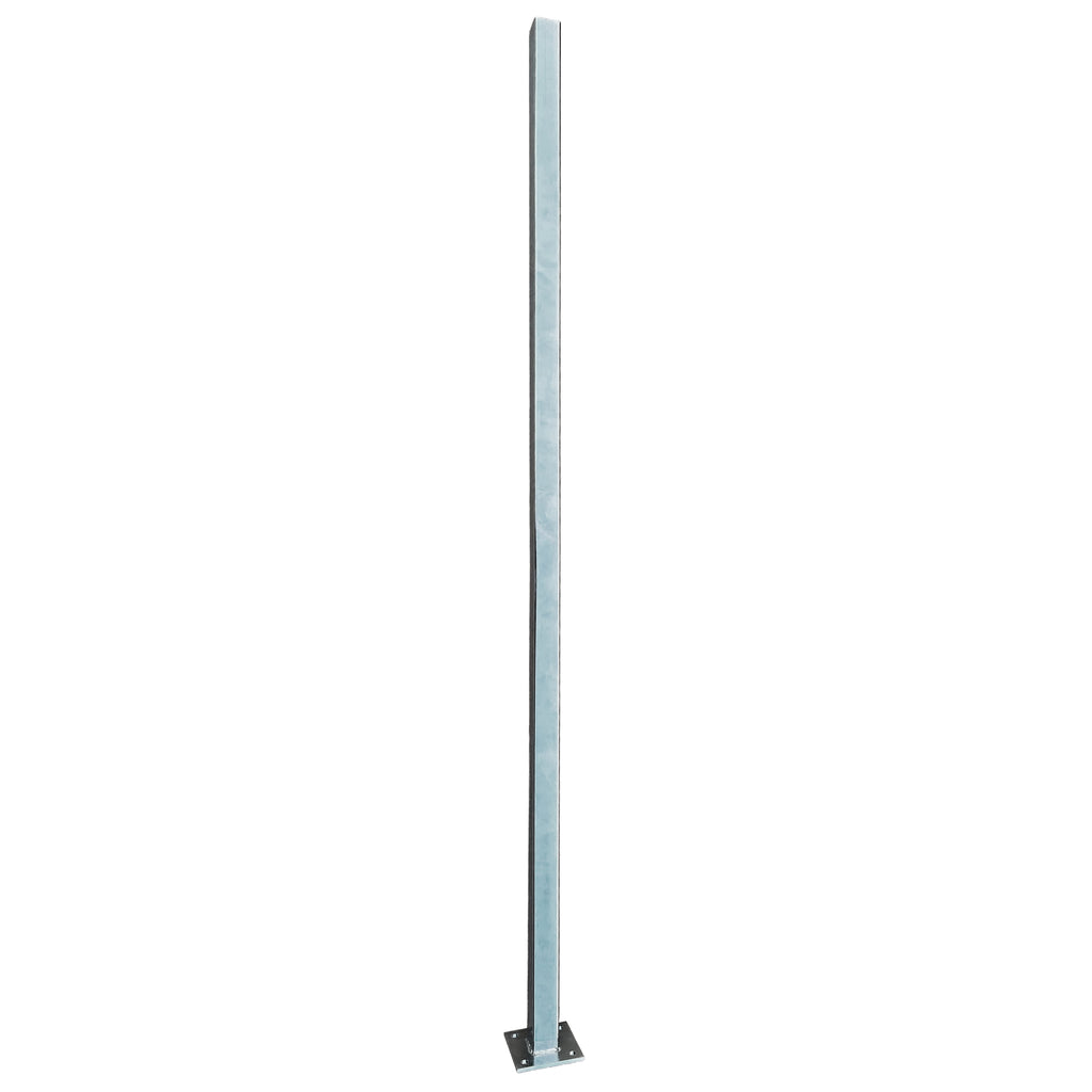 Composite Surface Mount Post - Brown (3.94 in. x 3.94 in. x 6 ft.)