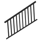 Vinyl Stair Railing - Black (36 in. x 72 in.)