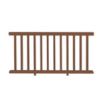 Vinyl Horizontal Railing - Brown (36 in. x 72 in.)