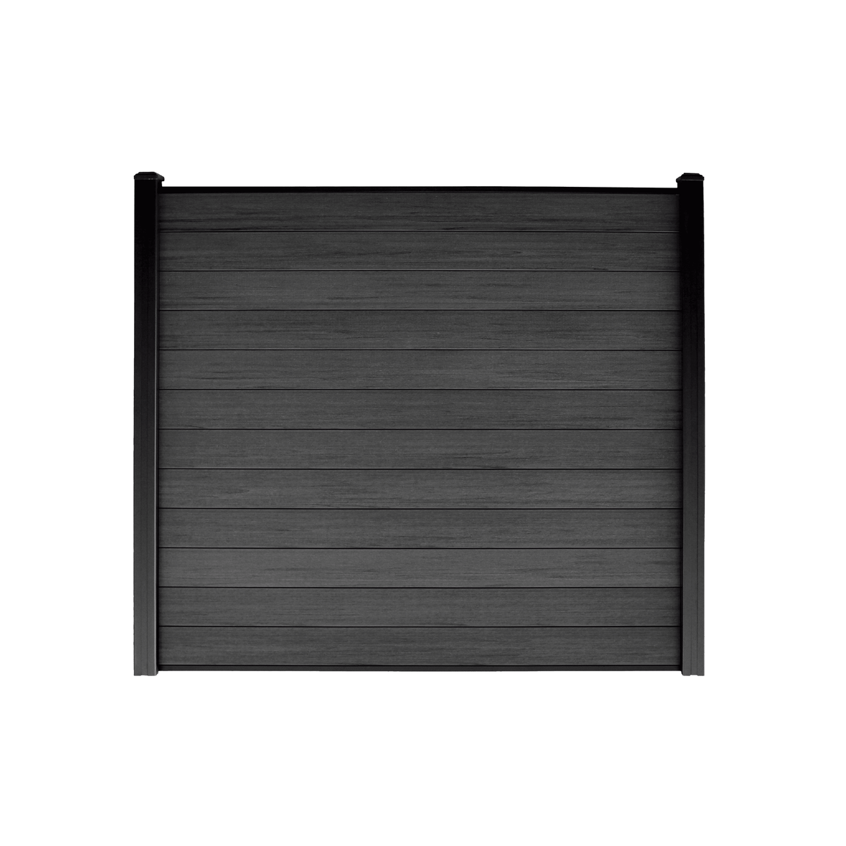 Co-extruded Composite Fence Panel - Brushed Urban Gray (6 ft. x 6 ft.)