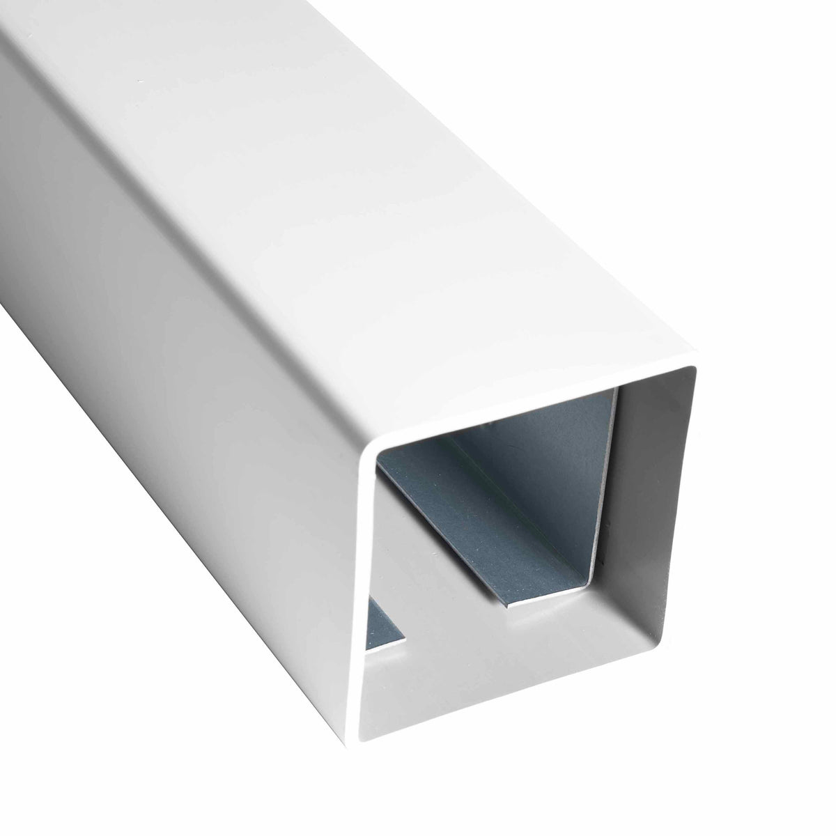Vinyl Railing Post - White (44 in. x 3.78 in. x 3.78 in.)