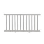 Vinyl Horizontal Railing - Gray (42 in. x 72 in.)
