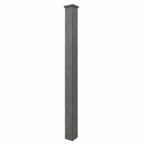 Composite In-Ground Post - Gray (3.94 in. x 3.94 in. x 8 ft.)