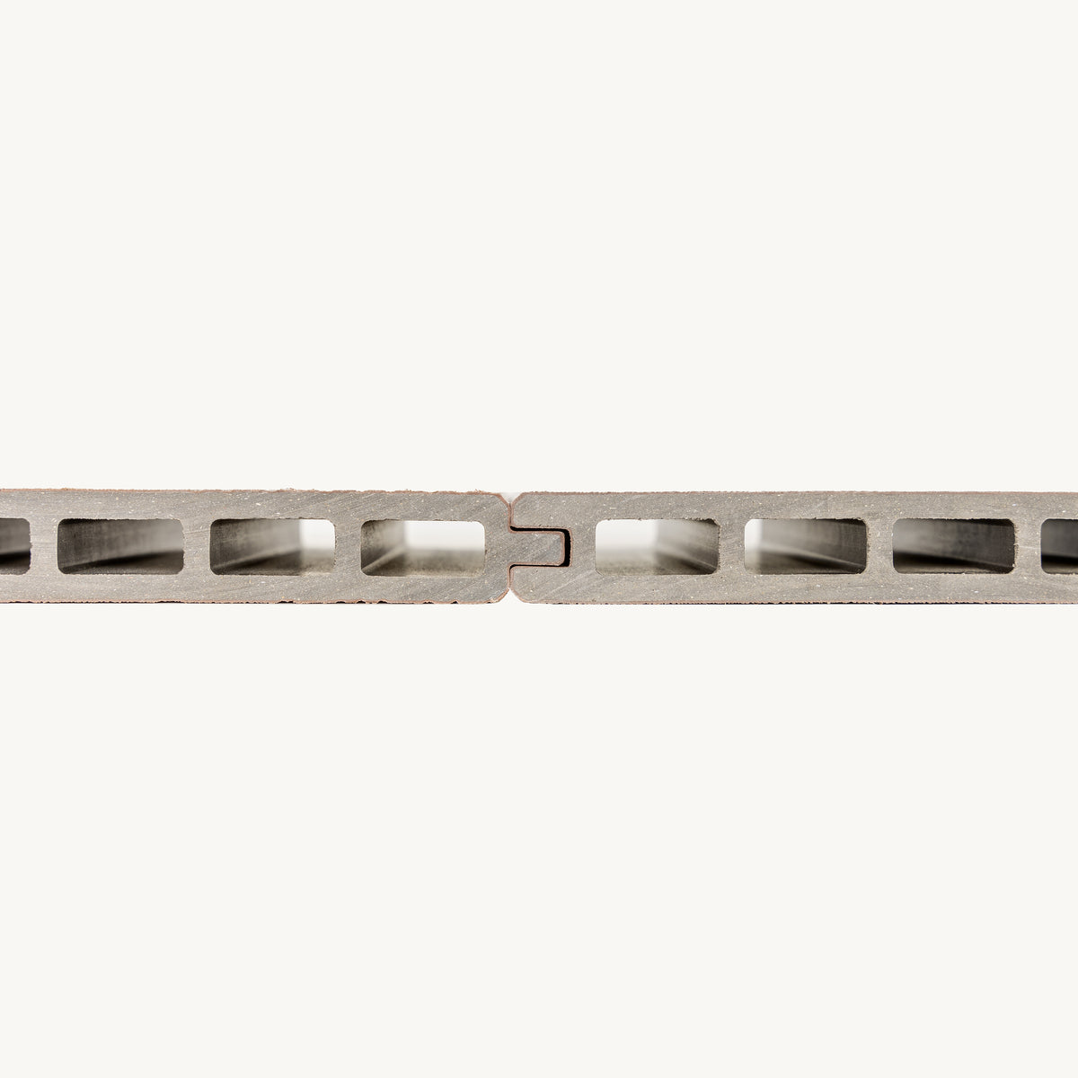 Co-extruded Composite Fence Panel - Brushed Auburn Brown (6 ft. x 6 ft.)