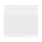 Vinyl Fence Lattice Panel - White - (6 ft. x 6 ft.)