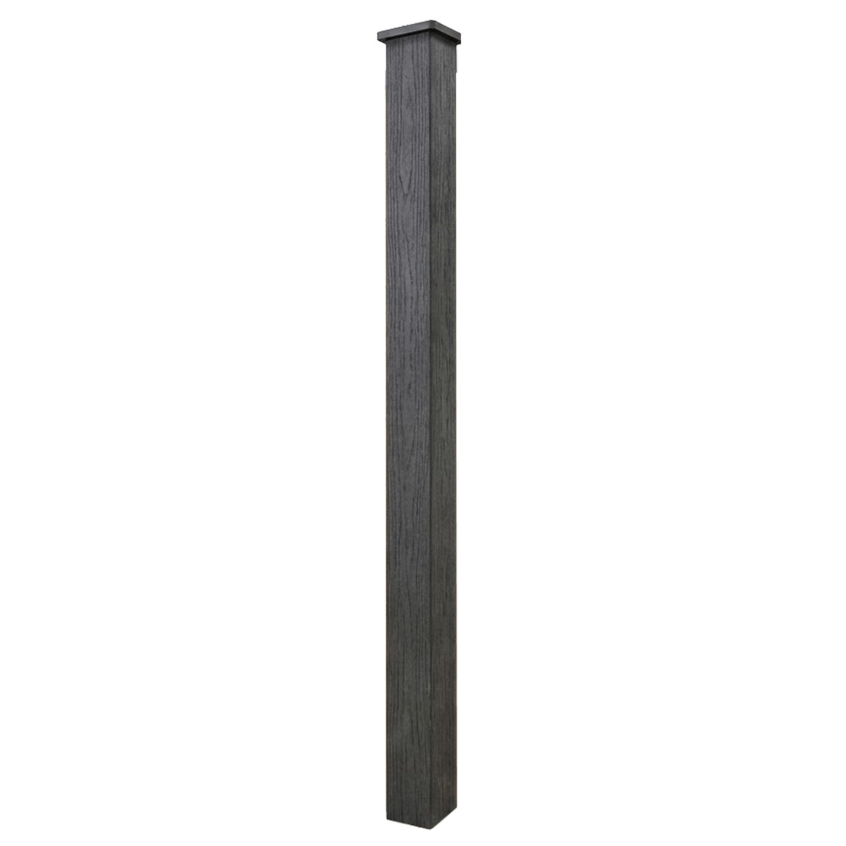 Composite In-Ground Post - Black (3.94 in. x 3.94 in. x 8 ft.)
