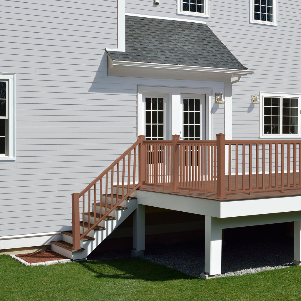 Vinyl Stair Railing - Brown (42 in. x 72 in.)
