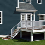 Vinyl Stair Railing - Gray (36 in. x 72 in.)