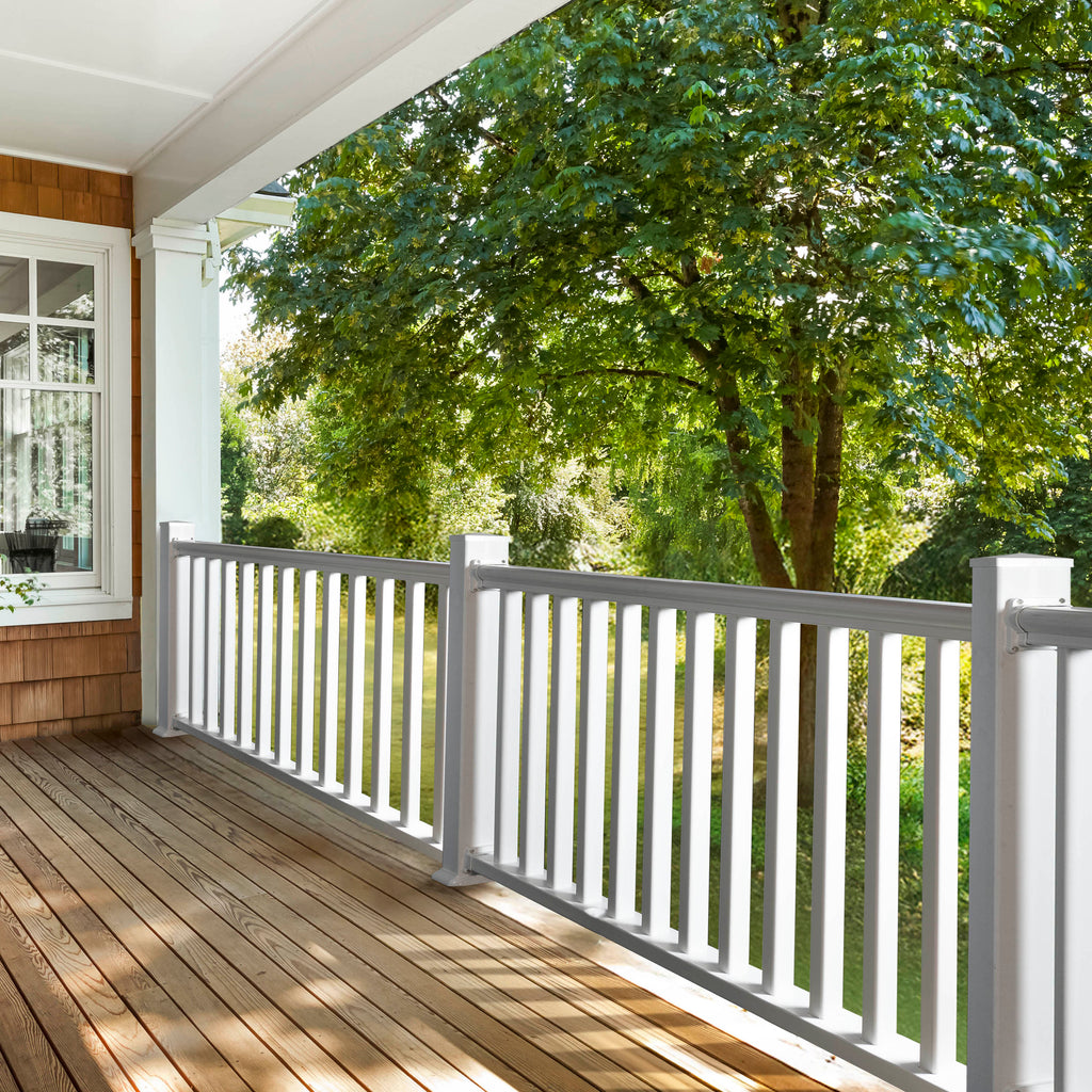 Vinyl Horizontal Railing - White (36 in. x 72 in.)