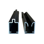 Aluminum Rails for Composite Fence (0.79 in. x 0.98 in. x 70.79 in.)