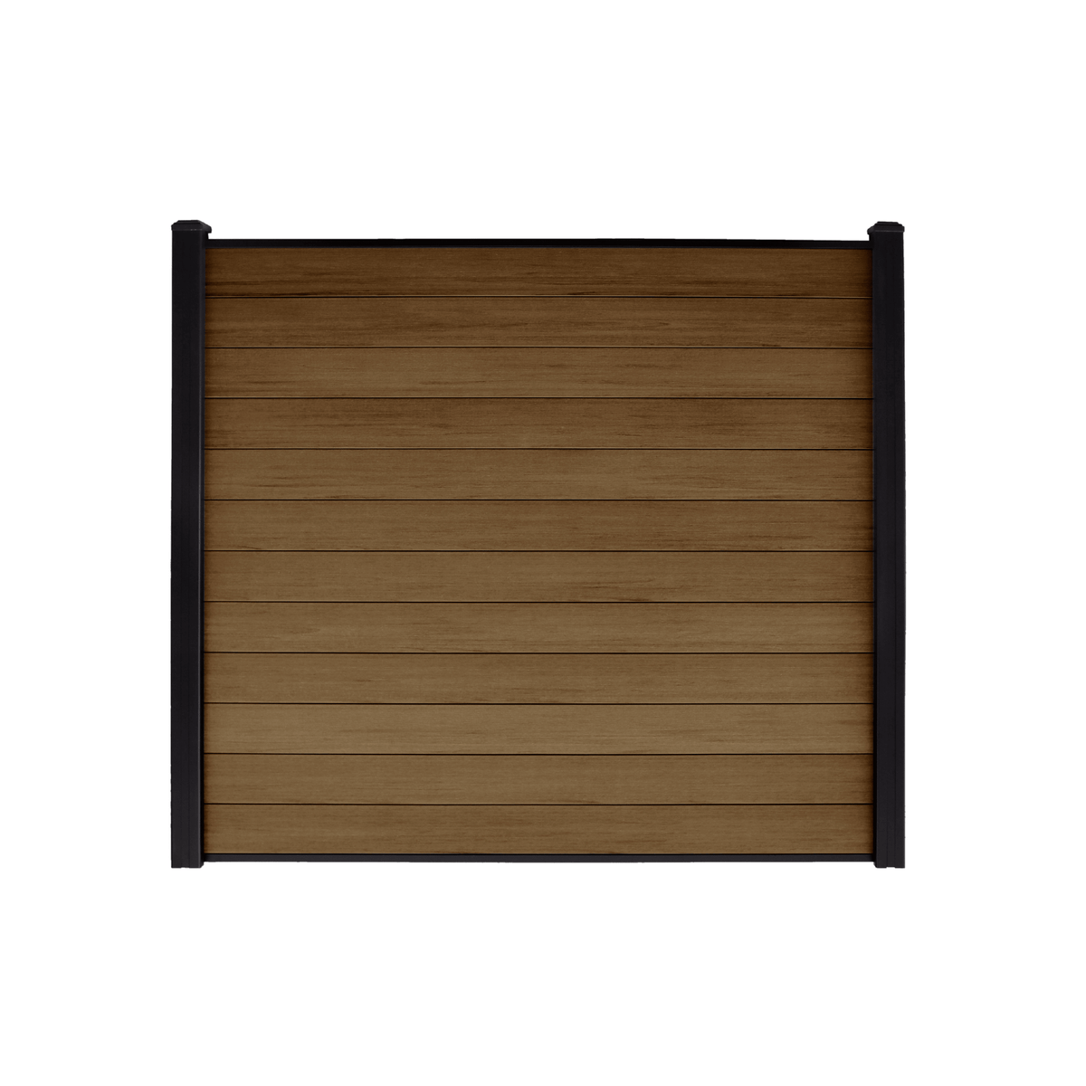 Co-extruded Composite Fence Panel - Brushed Canyon Brown (6 ft. x 6 ft.)