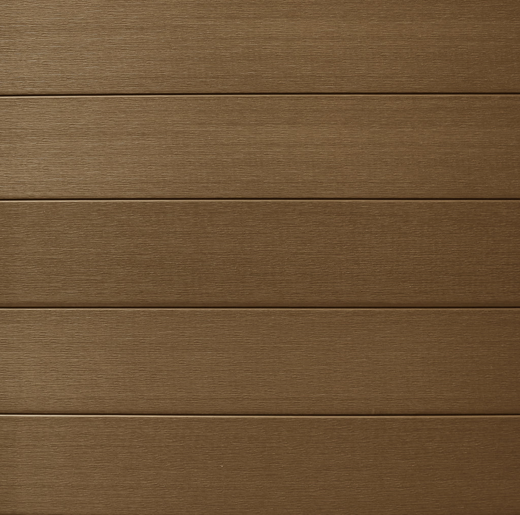 Co-extruded Composite Fence Panel - Brushed Canyon Brown (6 ft. x 6 ft.)