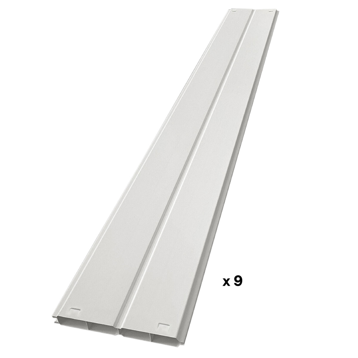 Vinyl Fence Panel Kit - White (6 ft. x 6 ft.)