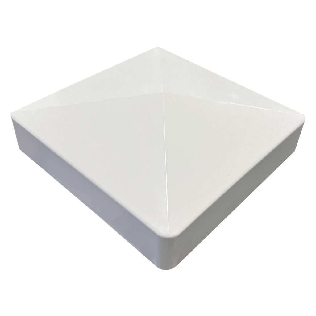 Vinyl Post with Aluminum Insert - White (4 in. x 4 in. x 8 ft.)