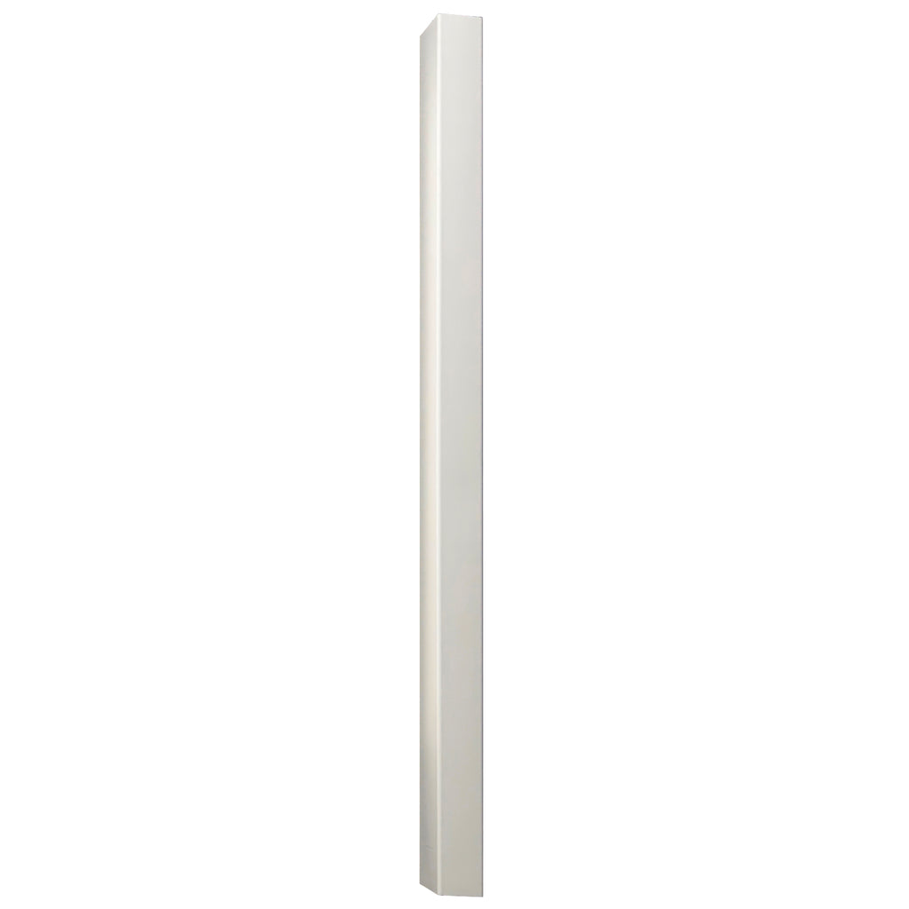 Vinyl Fence Post - White (4 in. x 4 in. x 8 ft.)